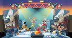 LOONEY TUNES MURAL WALLPAPER, Available in Various Paper Texture, Code WB2167. 105 CM WIDE ROLL PANELS.