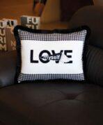 Cushion Cover Collection White Black Code EY279CC - Image 2