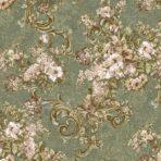 Modern Floral Wallpaper - Code 1008-4 : Green