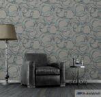 1614 Serie | Metallised circles ornament wallpaper - Image 2