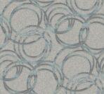 1614 Serie | Metallised circles ornament wallpaper