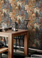 1618 Serie | Amsterdam houses inspired modern pattern wallpaper - Image 2