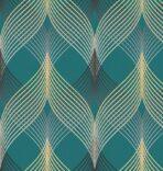 1620 Serie | Neoclassical wavey ornament wallpaper - Image 4