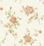2616 Serie | Rose branches floral romantic pattern wallpaper