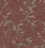 2618 Serie | Elegant stylized leaves classic ornament wallpaper - Image 4