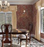 2618 Serie | Elegant stylized leaves classic ornament wallpaper - Image 5
