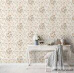 2620 Serie | Floral bouquet damask pattern wallpaper - Image 2