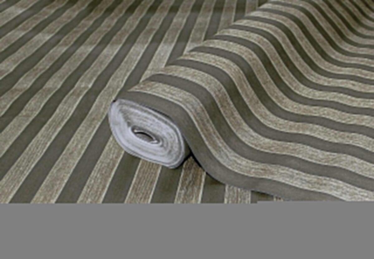 Plain Strip Design Wallpaper Code 23211-1 - Image 1