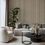 Plain Strip Design Wallpaper Code 23211-1 - Image 5