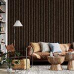 Plain Strip Design Wallpaper Code 23211-4 - Image 5