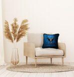 Cushion Cover Collection -  Navy Blue - Code EY325CC - Image 2