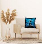 Cushion Cover Collection - Navy Blue, Blue - Code EY354CC - Image 2