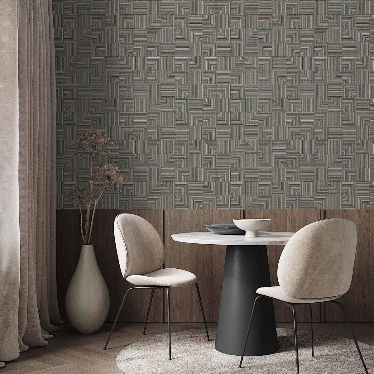 Geometric Modern Design Wallpaper Code 23209-4 - Image 2