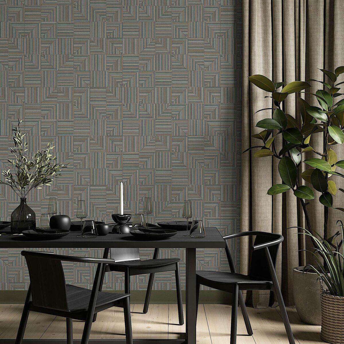 Geometric Modern Design Wallpaper Code 23209-4 - Image 4