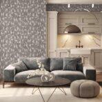 Geometric Modern Design Wallpaper Gray Code 23204-3 - Image 4