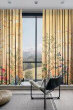AdaHome Eyelet Curtains Collection Available in a Variety of Martials and Multicoloured - Code P306 - Image 4