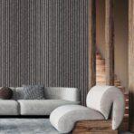 Plain Strip Design Wallpaper Code 23211-3 - Image 4