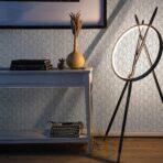Geometric Design Wallpaper Light Gray Code 23202-4 - Image 4