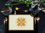 Black Placemat Collection. Code ASK2114