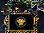 Black, Yellow Placemat Collection. Code ASK2113