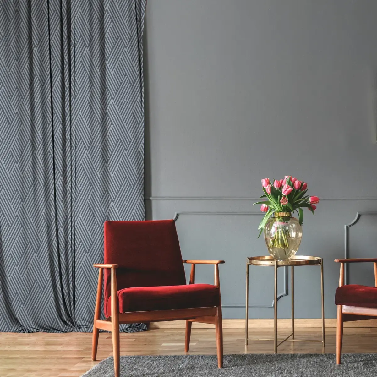 AdaHome Eyelet Curtains Collection Available in a Variety of Martials and Multicoloured - Code P216 - Image 1