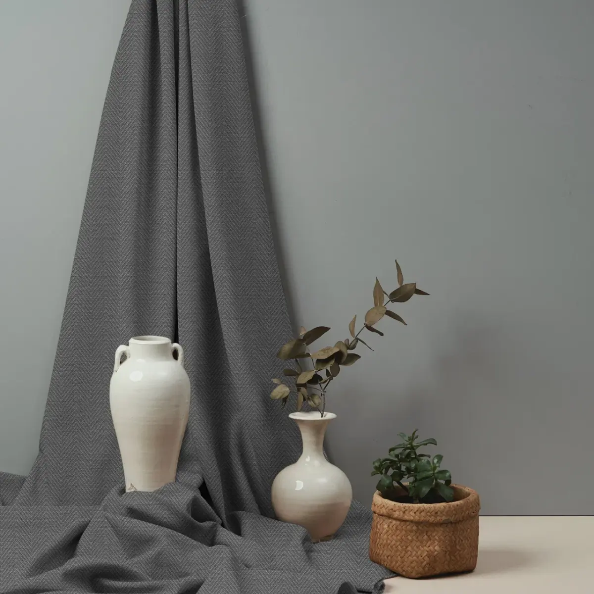 AdaHome Eyelet Curtains Collection Available in a Variety of Martials and Multicoloured - Code P214 - Image 1