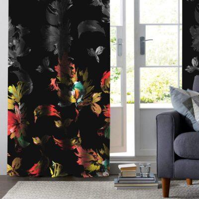 AdaHome Eyelet Curtains Collection Available in a Variety of Martials and Multicoloured - Code P209