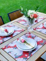 White, Red Placemat Collection. Code ASK2102 - Image 4