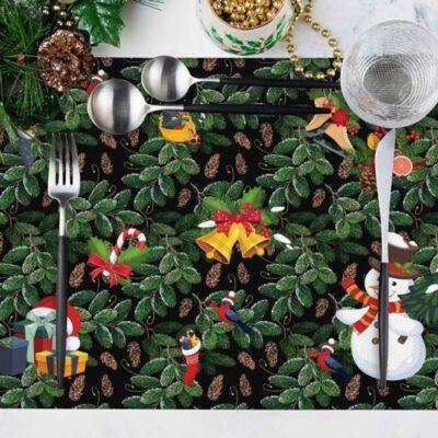 Green Placemat Collection. Code ASK405