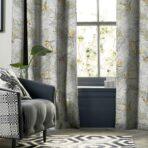 AdaHome Eyelet Curtains Collection Available in a Variety of Martials and Multicoloured - Code P207 - Image 2