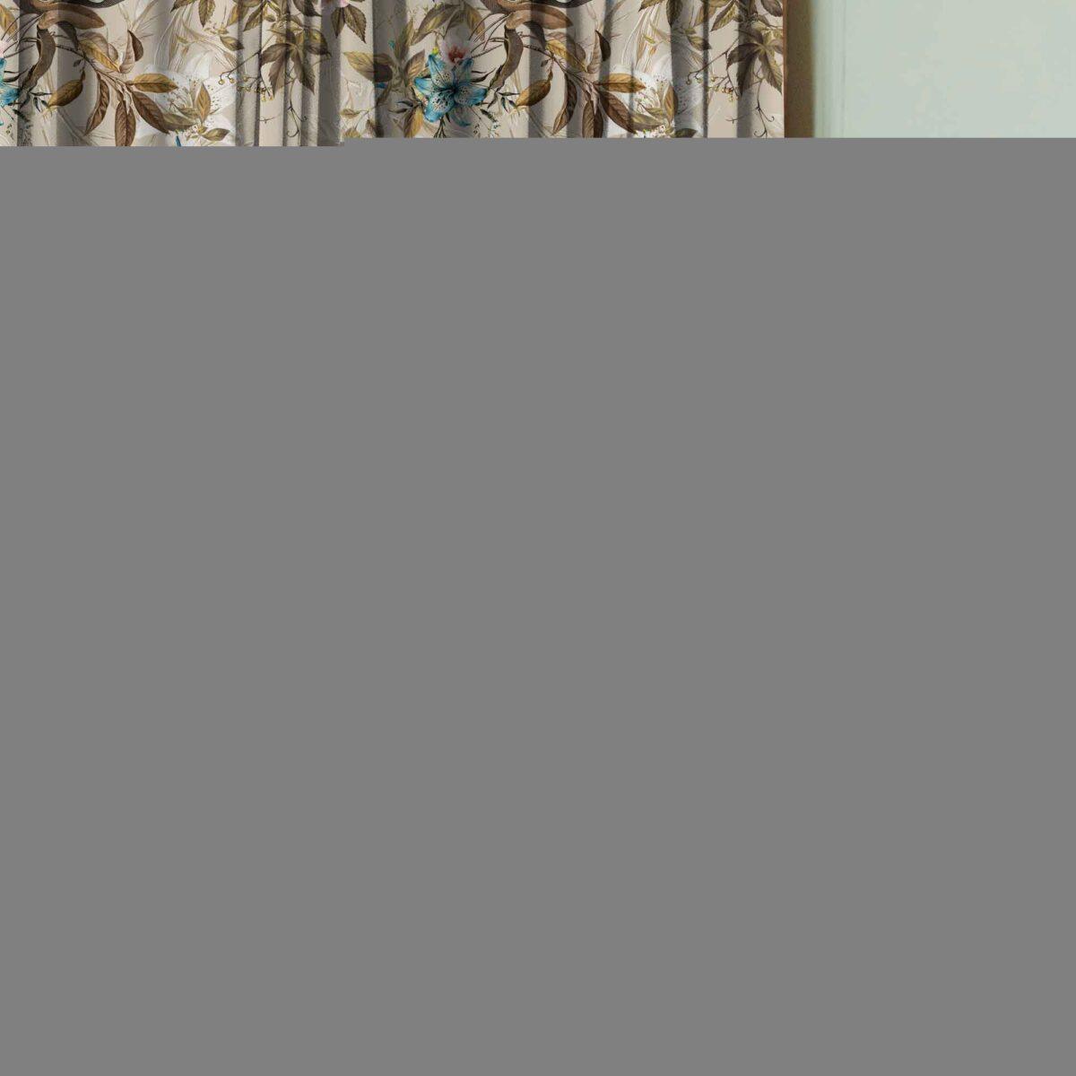 AdaHome Eyelet Curtains Collection Available in a Variety of Martials and Multicoloured - Code P206 - Image 2
