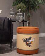 Orange Pouffe Collection. Code PUF112 - Image 2