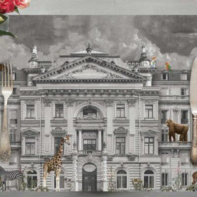 Gray Placemat Collection. Code ASK2124