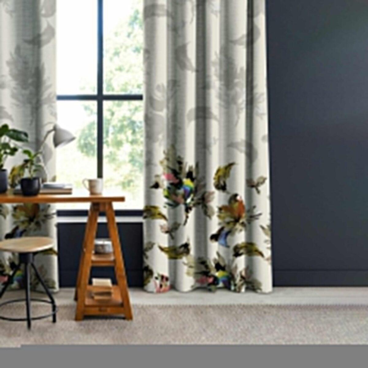 AdaHome Eyelet Curtains Collection Available in a Variety of Martials and Multicoloured - Code P209 - Image 3