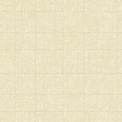 Modern Square Patterned Wallpaper Cream Code 1001-2