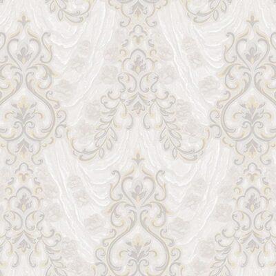 Modern Pattern Wallpaper White Code 1004-1