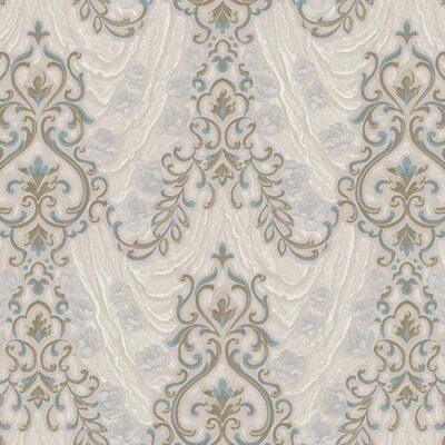 Modern Pattern Wallpaper Blue Code 1004-3