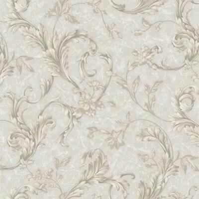 Leaf Pattern Wallpaper Beige Code 1006-1
