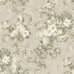Modern Floral Wallpaper Beige Cream Code 1008-3