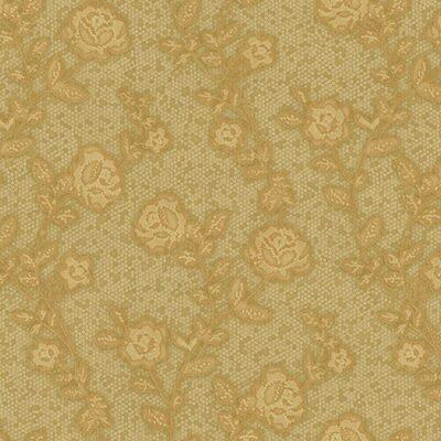 Floral Wallpaper Yellow Code 1010-4
