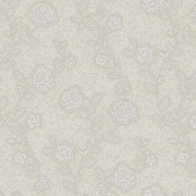 Floral Wallpaper Gray Code 1010-5