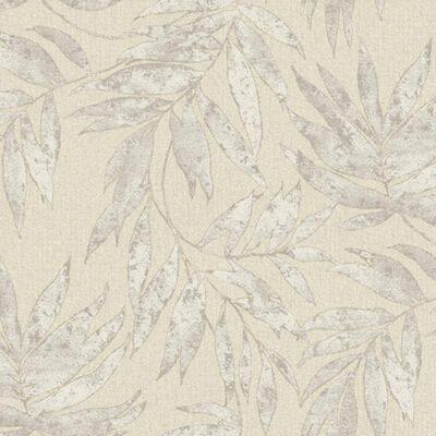 Leaf Pattern Wallpaper Beige Code 1012-2