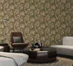 Leaf Pattern Wallpaper White Code 1012-1 - Image 3