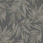 Leaf Pattern Wallpaper Charcoal Code 1012-4