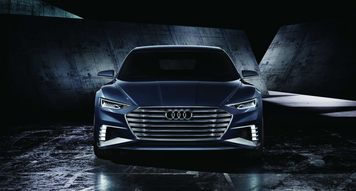 Audi Saloon, VINYL FABRIC TEXTILE Wall Mural in Different Texture, Code M1056. It is produced as ONE PIECE WITHOUT JOINT. - Image 1