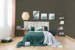Minimalist Design Wallpaper Dark Green Code 1110-7 - Image 4