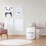Floral Damask Wallpaper White Code 1305-1 - Image 6
