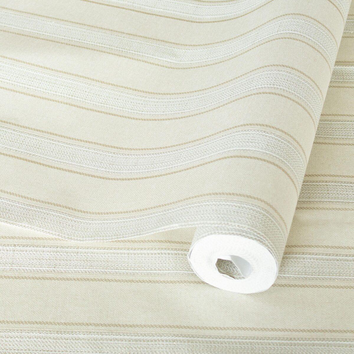 Straight Line Wallpaper Beige Code 1306-4 - Image 1