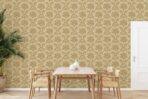 Classical Damask Wallpaper Beige Code 1310-3 - Image 3