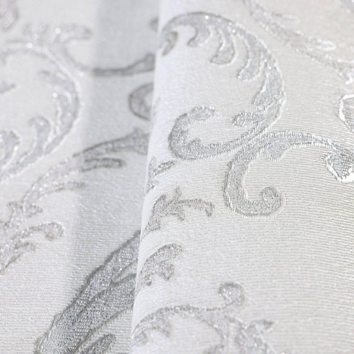 Damask Wallpaper White Code 1312-1 - Image 3